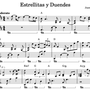 Estrellitas y Duendes - Partitura Piano